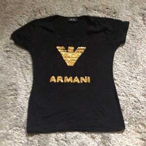 ARMANI tee shirt  small / medium